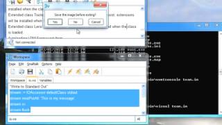 Tutorial: VisualWorks Core Libraries - Using "stdin" and "stdout"