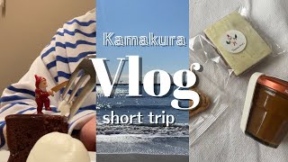 Vlog｜Winter Kamakura｜Maison Romi unie  sweets and jam｜Day trip to eat fresh shirasu