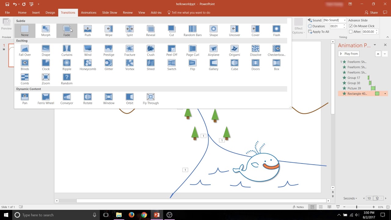 Powerpoint Animation Tutorial Part 2 Of 2 Youtube