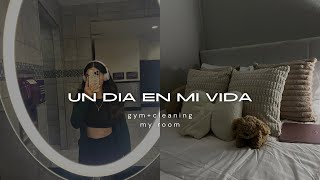 Un Día en mi Vida | gym + Target run, cleaning my room