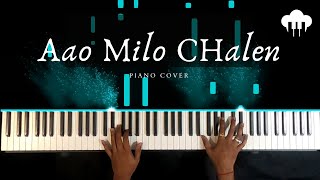 Aao Milo Chalen | Piano Cover | Shaan | Aakash Desai