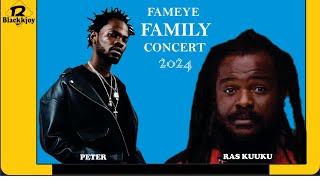 Ras Kuuku Charged the Atmosphere With Some Massive Freestyle @ Fameye’s Family Concert 2024