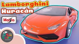 Lắp ráp siêu xe Lamborghini Huracán và 8 pack máy bay Maisto ToyStation 398