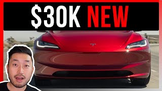 The $30k NEW* Tesla Model 3 is HERE!