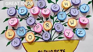 Alphabet Learning Model | Alphabet TLM For Primary School | Alphabet English TLM #alphabettlm