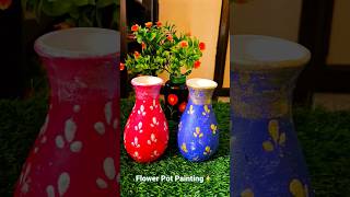 Blooming Beauty: Mini Flower Pot Art #shorts #diy #flowers