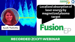 Localized absorption of laser energy by magnetized plasma target