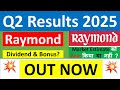 RAYMOND Q2 results 2025 | RAYMOND results today | RAYMOND Share News | RAYMOND Share latest news