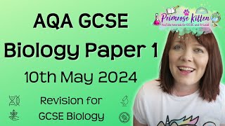 The whole of AQA GCSE Biology Paper 1 Revision | 10th May 2024