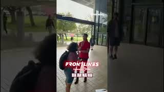 Student FLIPS TPUSA table: ‘GO F--- YOURSELF, FASCIST' #foxnews #news #shorts #viral #college
