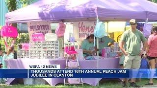 Thousands attend Peach Jam Jubilee in Clanton