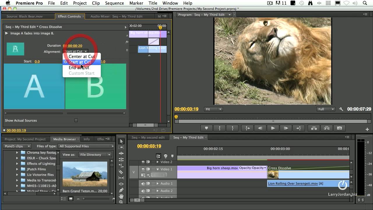 Pt 7 Of 9 - Quick Start To Editing In Adobe Premiere Pro CS6 ...