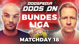 Odds On: Bundesliga - Matchday 18 - Free Football Betting Tips, Picks & Predictions