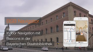 Indoor Navigation mit Beacons in der Bayerischen Staatsbiblitothek