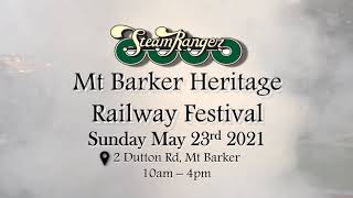 SteamRanger Mt Barker Railway Heritage Festival 2021