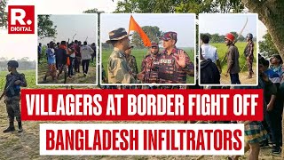 Viral Video: Indian Farmers Bravely Fight Off Bangladeshi Infiltrators At Border