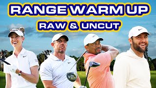 Tiger Woods, Rory McIlroy, Scottie Scheffler & Team TaylorMade  Range Session |