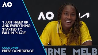 Coco Gauff Press Conference | Australian Open 2024 First Round