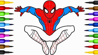 Spiderman Coloring Pages | Various Spider Man Coloring