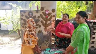 Sanjhi Mata da Baroota Laiya Punjabi culture \u0026 ਰੀਤੀ ਰਿਵਾਜ ਨਾਲ ਬਰੋਟਾ ਲਾਇਆ