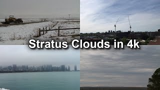 Stratus Clouds in 4k