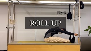 [캐나다 필라테스] MAT-ROLL UP | 복근운동 | 척추분절| 초급