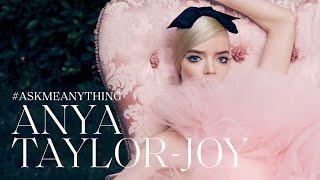 Anya Taylor-Joy on 90's Nostalgia, Going Barefoot, and "Tiny Dancer" | Ask Me Anything | ELLE