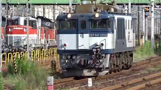 JR貨物 EF64形 1000番台 愛知機関区 回送 2018.7.30