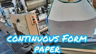 Continuous Form Paper Printing || Gazelle 6iMR