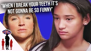 Parents make HORRIFYING threats to their own children! | Supernanny USA