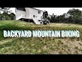 Mountain Bike Trail in the backyard = family fun (It's a family friendly video sorta) Mountain Bike Trail in the backyard = family fun (It's a family friendly video sorta)