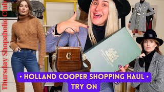 HOLLAND COOPER Shopping Haul winter 2022 • Try On • The best Winter Sweaters