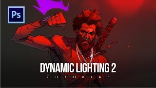 Dynamic Lighting Tutorial For Coloring Drawings With Mohammed Agbadi