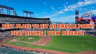 Seat Diving at Oracle Park: BEST Views & Food Options in View Reserve for Giants Games! ⚾🌉