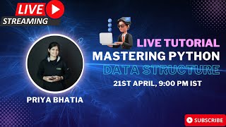 Mastering Python Data Structures with Real-Life Examples - LIVE!