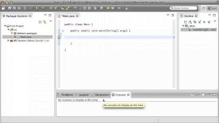 Java Tutorial 2 - First Java Program (Hello World)