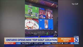 Ontario Top Golf opens