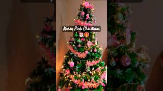 Merry Pink Christmas🎄🎅🏽🎁#1daytillchristmas #countdowntochristmas #christmas #Fun #preppy #cool #pink