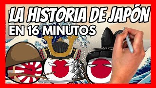 ✅ La historia de JAPÓN en 16 minutos | Resumen rápido y fácil