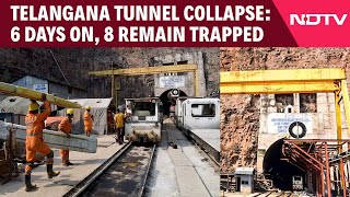 Telangana Tunnel Collapse | Six Days On, 8 Remain Trapped As Workers Leave Fearing For Safety