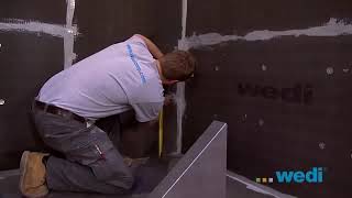 wedi USA   How to build a walk in Shower