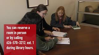 How To - Reserve a Study Room at the Alhambra Civic Center Library