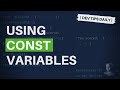 DevTips Daily: Understanding and using the const keyword to declare variables