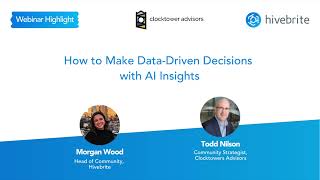 [Webinar Highlight] How to Make Data-Driven Decisions with AI Insights