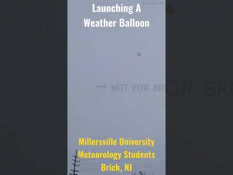 Launch a weather balloon