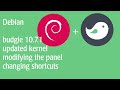 Debian Bullseye with Debian Sid Kernel AND BUDGIE!  Modifying Bottom Bar and Keybindings