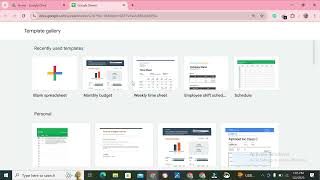 How to Use Template Gallery in Google Sheets | Quick & Easy Guide