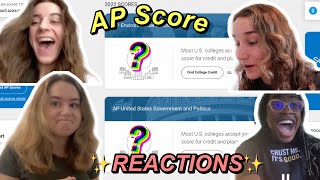 My Friends & I REACT TO OUR AP SCORES!!!