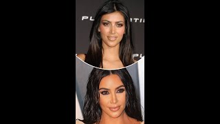 The Kardashian-Jenner faces before and after stardom | #Shorts | Page Six Celebrity News