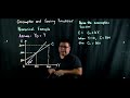 Consumption and Saving Function Numerical Example